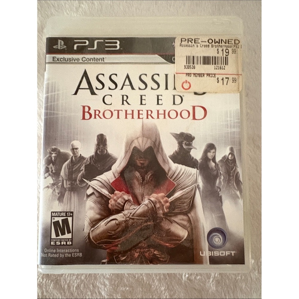 Assassin's Creed Brotherhood PlayStation 3
